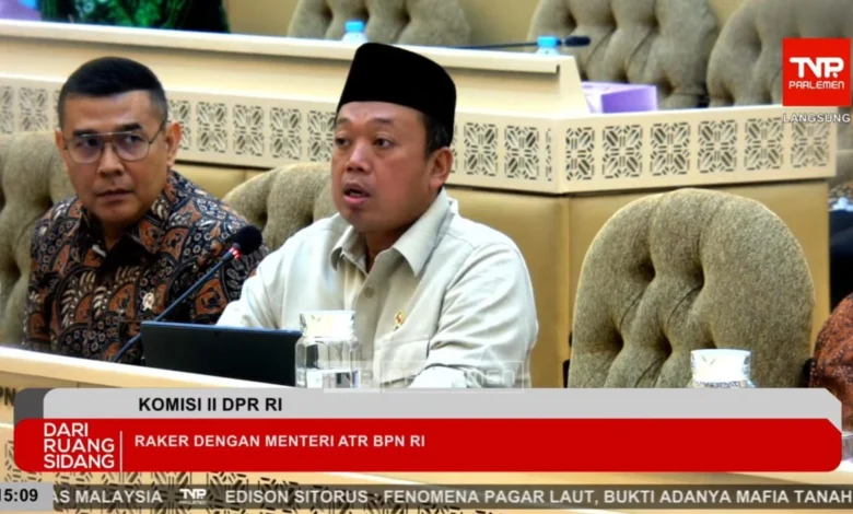 Menteri ATR/BPN Nusron Wahid