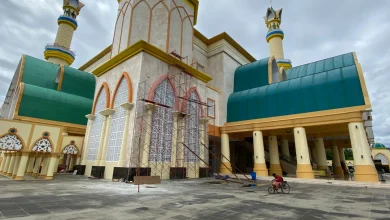 Perbaikan Masjid Islamic Center NTB