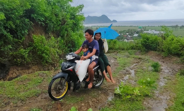 Potret keluarga di Dusun Meang Pansing