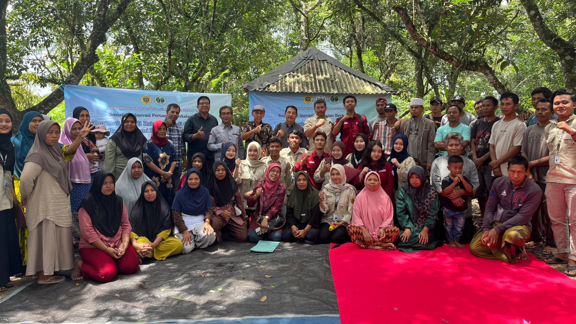 Sosialisasi KKN PMD Unram Desa Pakuan