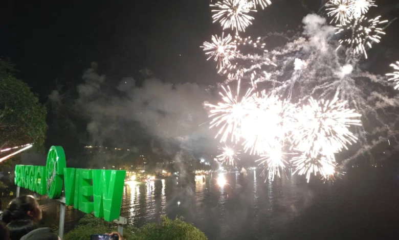 Pesta Kembang Api Malam Tahun Baru 2025