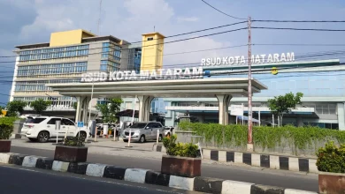 Tampak Depan RSUD Kota Mataram atau RS Ruslan