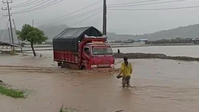 Ibu Kota Kabupaten Bima Ditejang Banjir