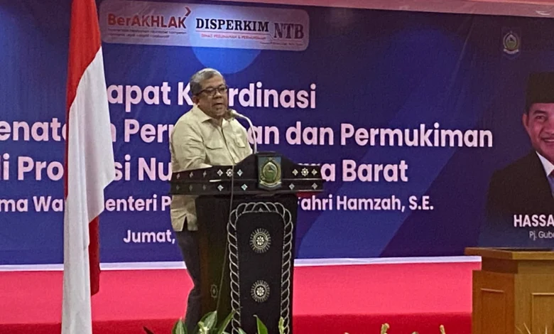 Wakil Menteri PKP Fahri Hamzah Instruksi Larangan Pembangunan di Lahan Sawah