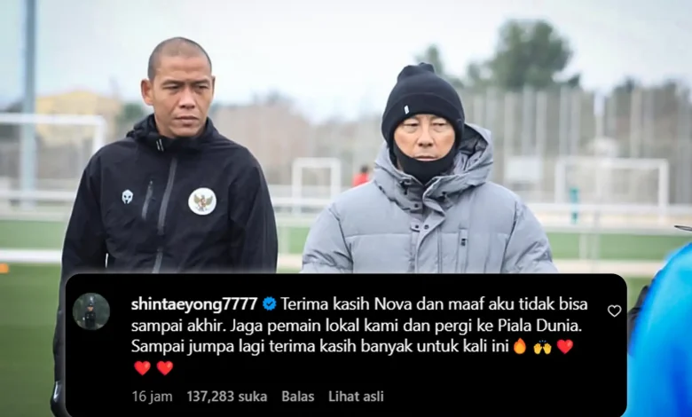 Kalimat Pertama STY Setelah Dipecat