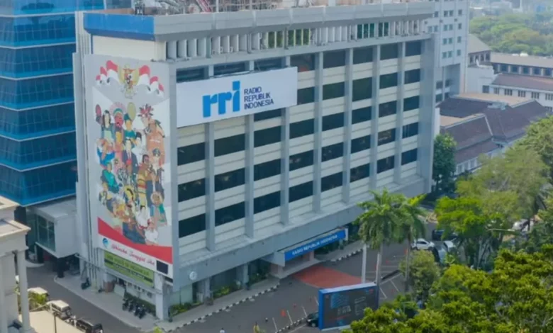 Gedung RRI di Jakarta Curhat Penyiar RRI Kena PHK