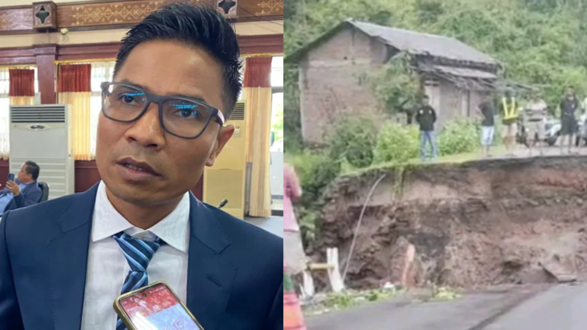 Hamdan Kasim Jembatan Provinsi Putus di Wera Bima