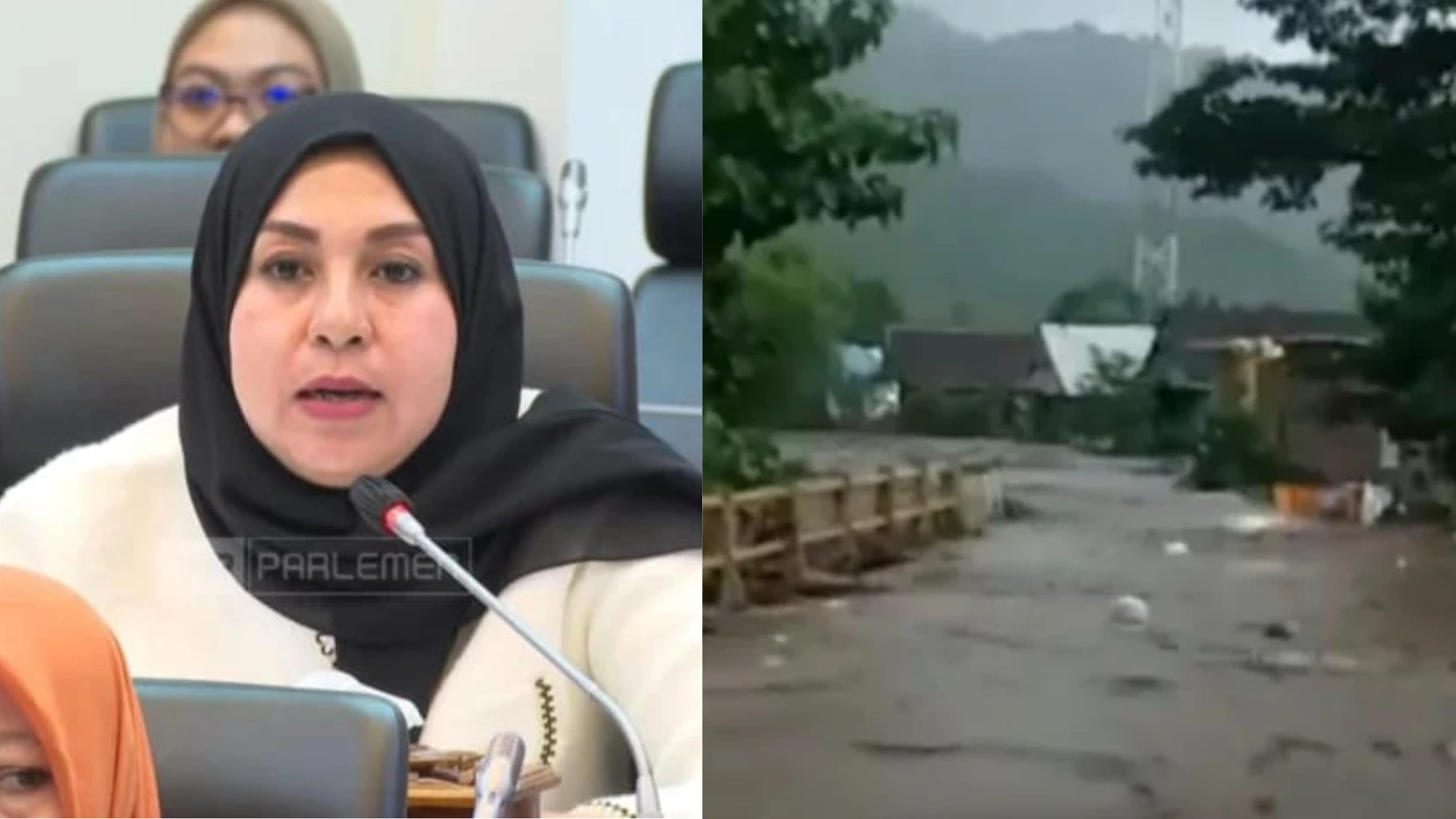 Mahdalena Banjir di Wera Bima