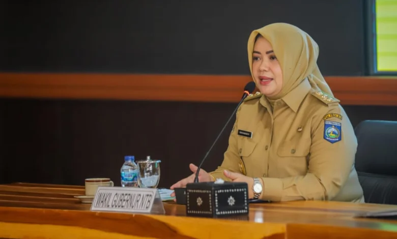 Rapim Perdana Wakil Gubernur NTB Indah Dhamayanti Putri