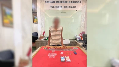 Terduga Pelaku Kakek Pengedar Sabu