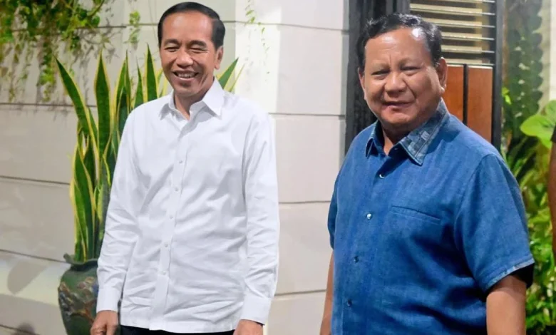 Jokowi bersama Prabowo