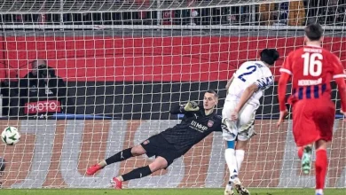 Momen gol penalti Kevin Diks di laga Heidenheim vs FC Copenhagen