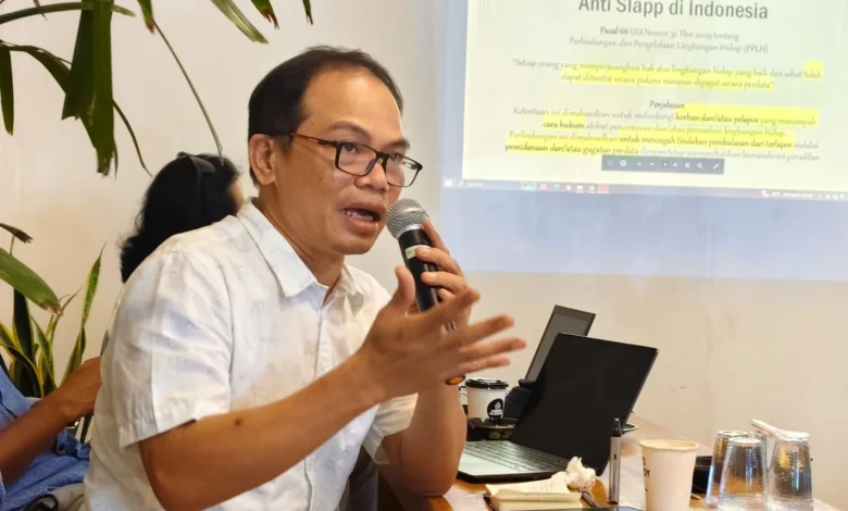 Direktur Walhi NTB Amri Nuryadin Tambang Sekotong Lobar