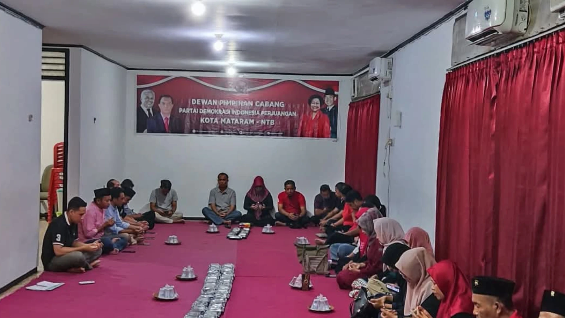 Buka Puasa Bersama PDIP Kota Mataram Ramadan 1446 H