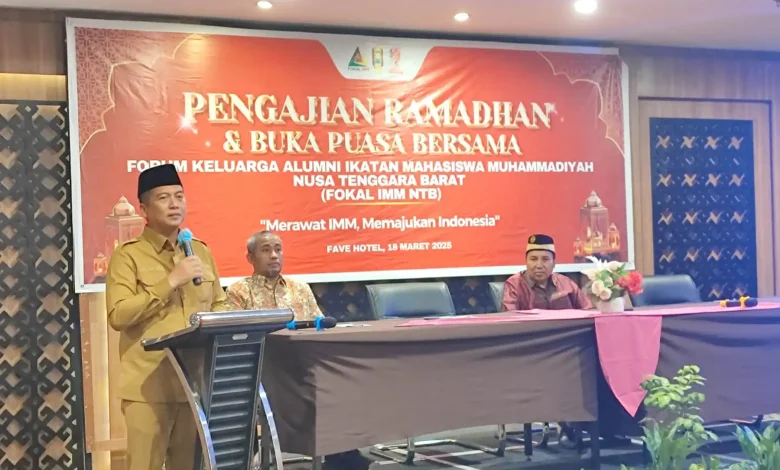 Bukber Fokal IMM Gubernur NTB Lalu Iqbal