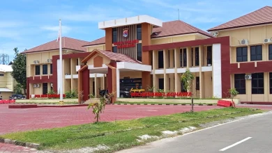 Gedung Polres Sumbawa Kasus Dugaan Korupsi DP2KBP3A Sumbawa