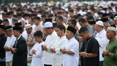 Ilustrasi Sholat Idul Fitri