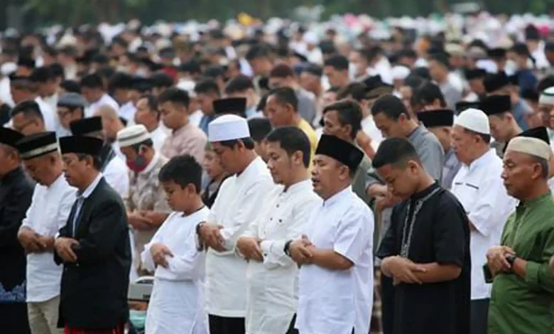 Ilustrasi Sholat Idul Fitri