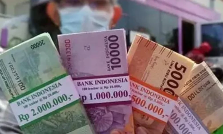 Ilustrasi penukaran uang jelang lebaran Idulfitri