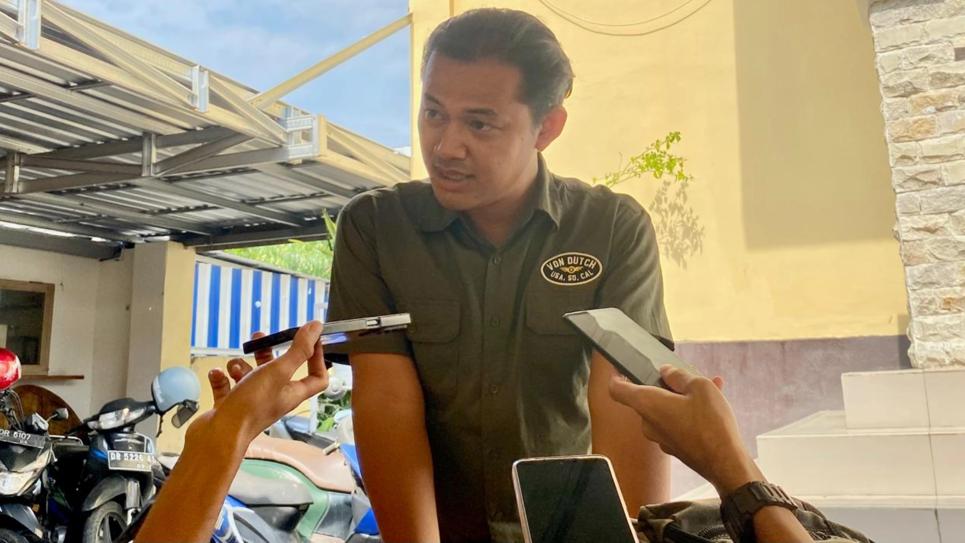 Kasat Reskrim Polresta Mataram Kasus Masker Covid-19