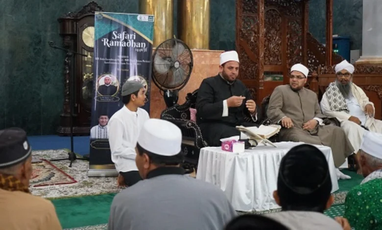 Kegiatan Safari Ramadan Kanwil Kemenag NTB bersama BKM dan Syeikh Asal Mesir