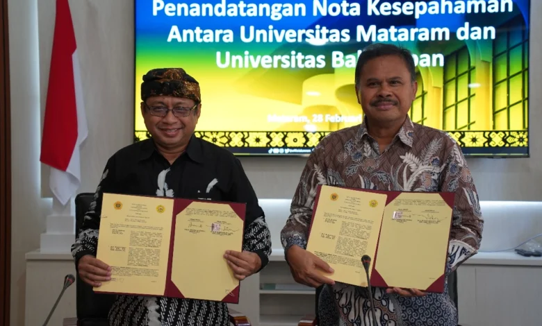 Kerja Sama Unram dengan Universitas Balikpapan