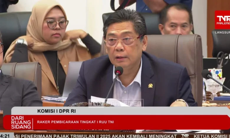 Komisi I DPR RI Setuju RUU TNI Disahkan Jadi UU
