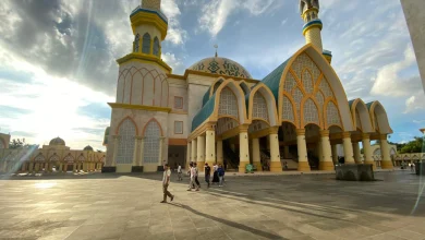 Perbaikan Masjid Hubbul Wathan Islamic Center NTB