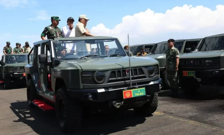 Kementerian Pertahanan Maung MV3 Buatan Pindad