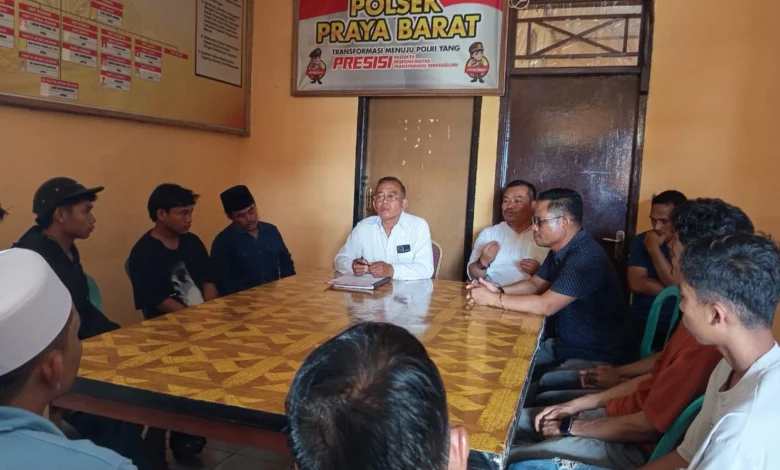 Mediasi Dua Kelompok Pemuda Lombok Tengah