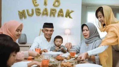 Momen kumpul keluarga saat lebaran