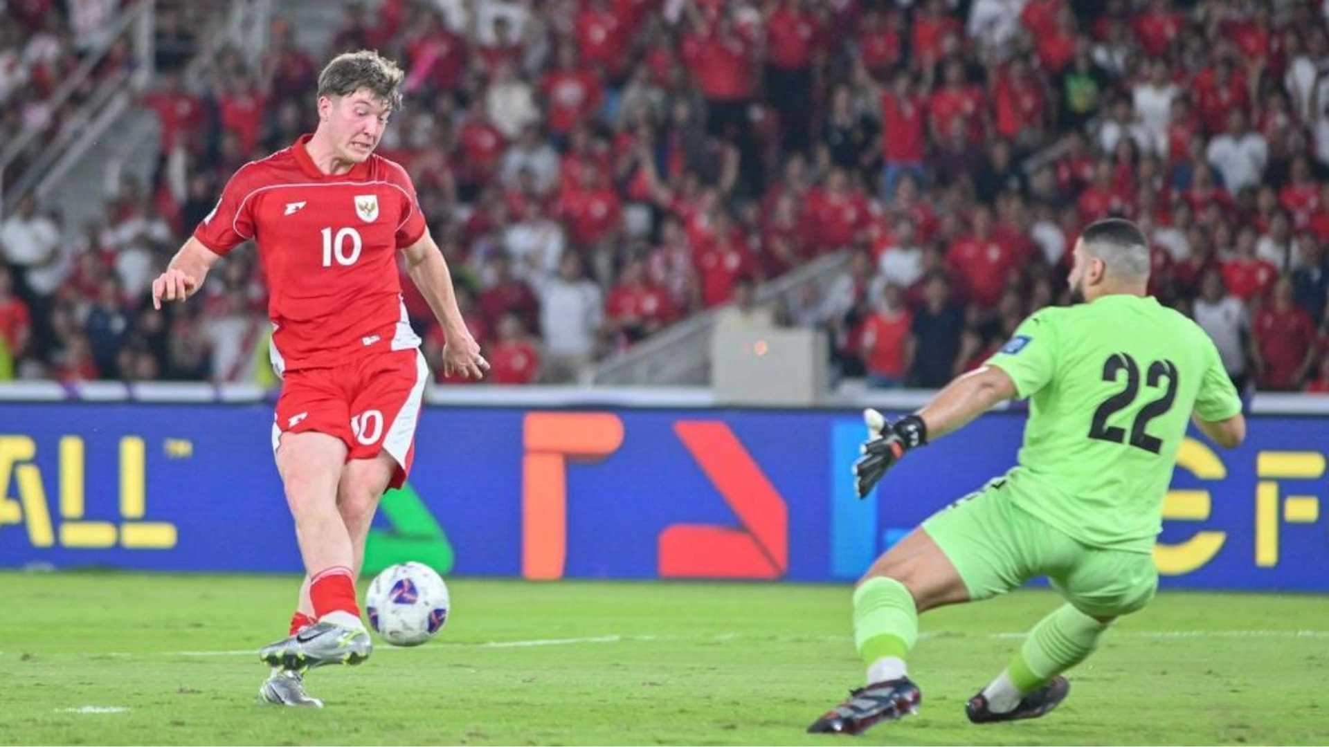 Ole Romeny Cetak Gol Laga Indonesia Vs Bahrain