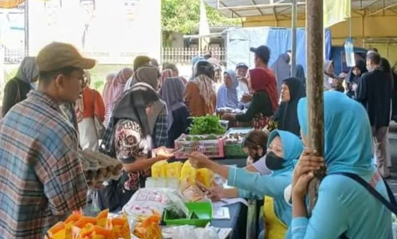 Pasar Murah di Kota Mataram saat Ramadan