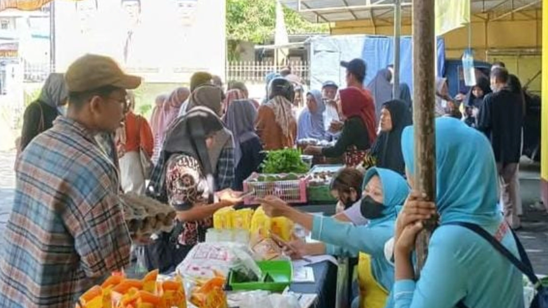Pasar Murah di Kota Mataram saat Ramadan