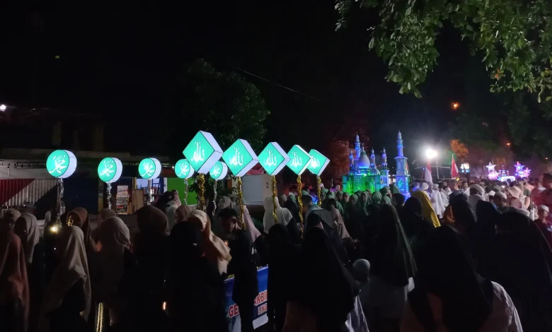 Pawai Takbiran di 6 Kecamatan Kota Mataram