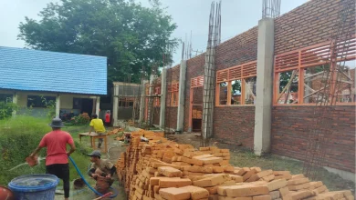Pengerjaan proyek fisik DAK Dikbud NTB 2024 SMAN 2 Bolo Bima