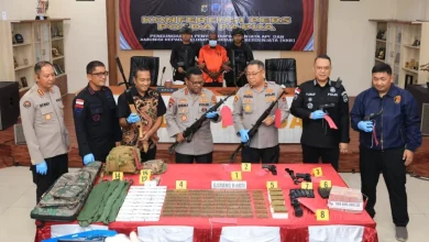 Satgas Damai Cartenz Gagalkan Penyelundupan Senjata ke KKB Puncak Jaya