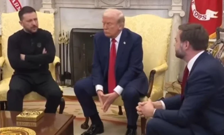 Debat Sengit Donald Trump dengan Zelenskyy