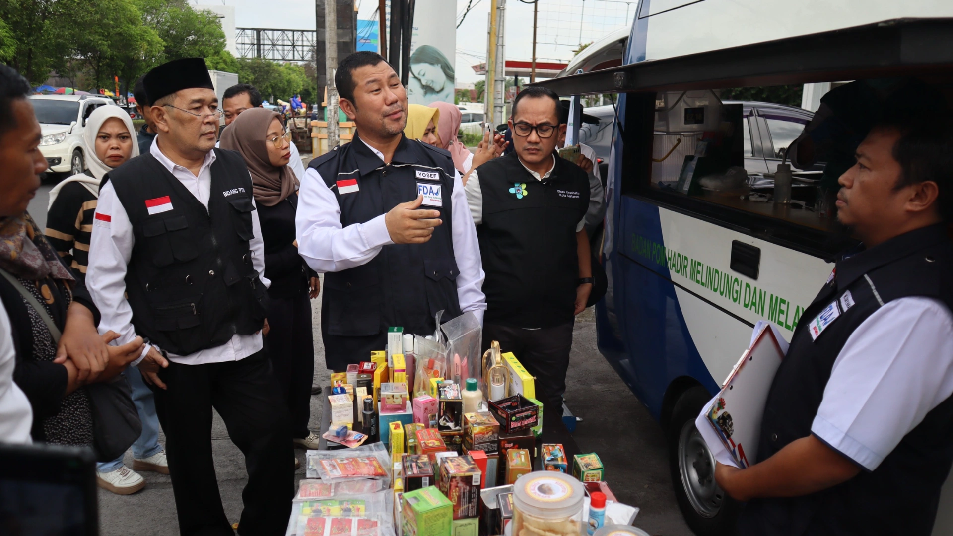 Sidak Takjil Ramadan 1446 H BBPOM Mataram