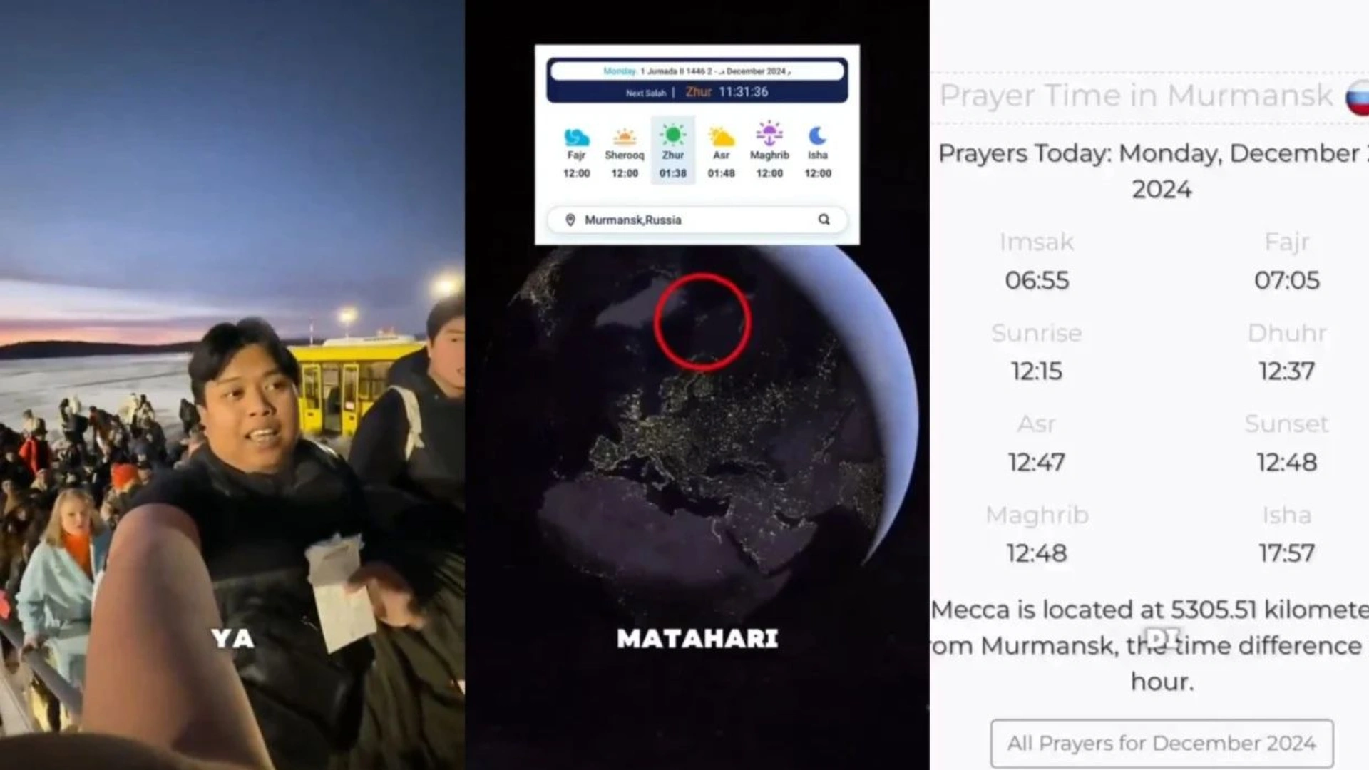 WNI Puasa Satu Jam di Rusia