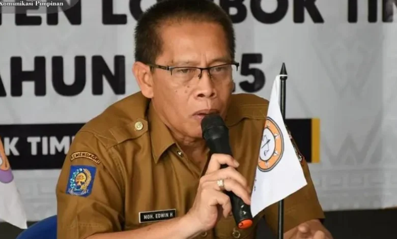 Wabup Lombok Timur Edwin Hadiwijaya