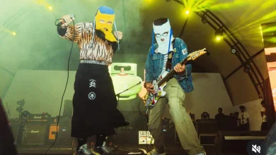 Band Punk Sukatani saat mentas. Foto: Instagram/@sukatani.band