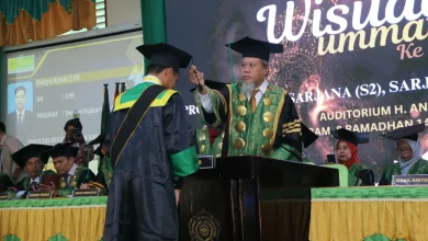 Wisuda 405 Mahasiswa Ummat Periode ke-60