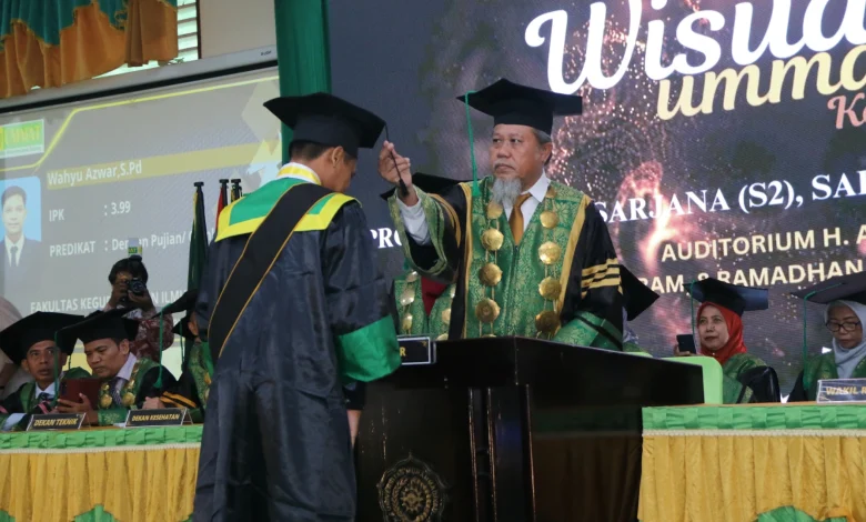 Wisuda 405 Mahasiswa Ummat Periode ke-60