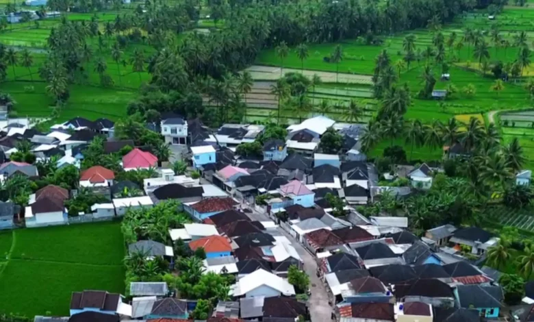 Desa di Lombok Timur