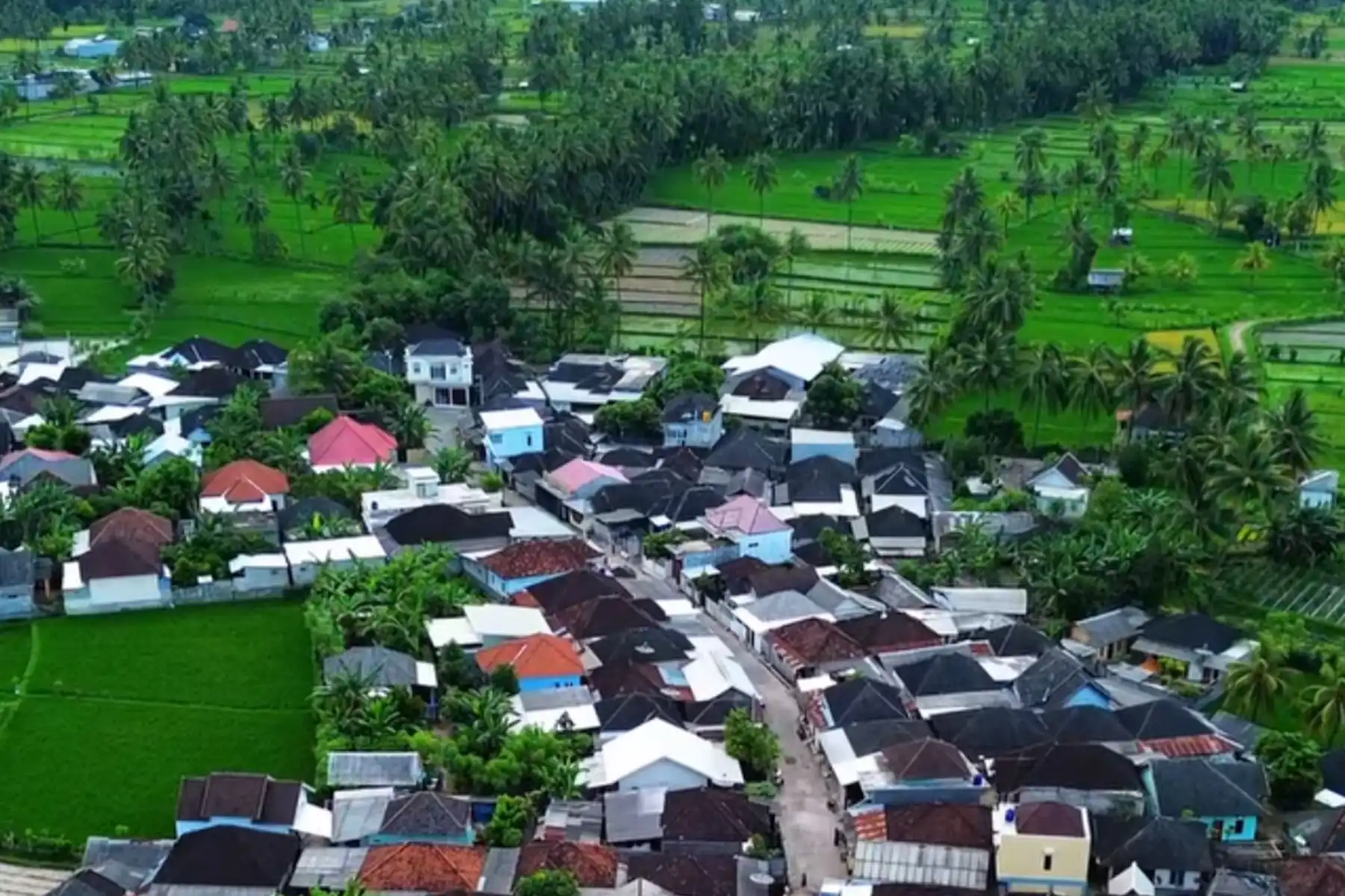 Desa di Lombok Timur