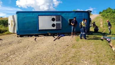 Kondisi bus karyawan atau pekerja tambang PT AMNT