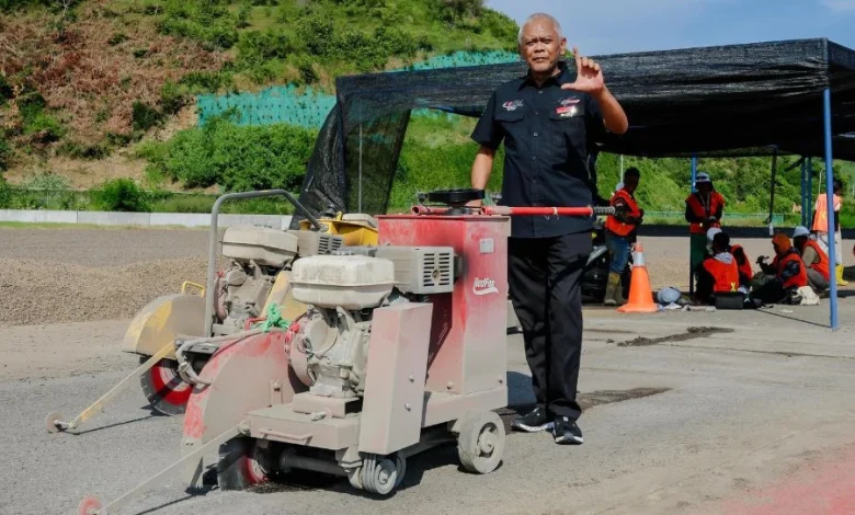 Direktur MGPA Tinjau Perbaikan Sirkuit Mandalika
