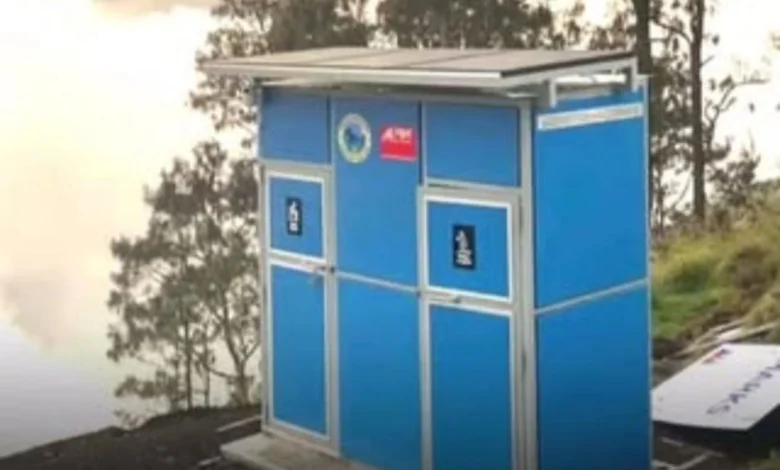 Toilet Tertinggi di Lombok di Pelawangan Sembalun Rinjani