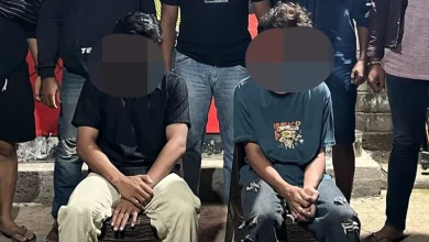 dua remaja terduga pelaku pemanahan di Dompu